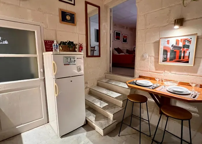 Ensuite With Private Kitchen In A Typical Maltese Townhouse Sliema