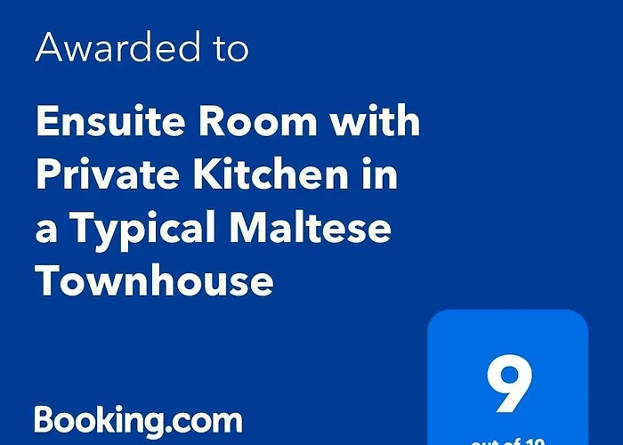 Homestay Ensuite With Private Kitchen In A Typical Maltese Townhouse